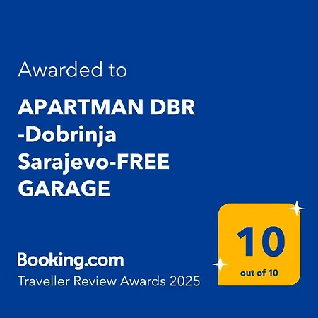 Dbr -dobrinja Sarajevo-free Garage דירה
