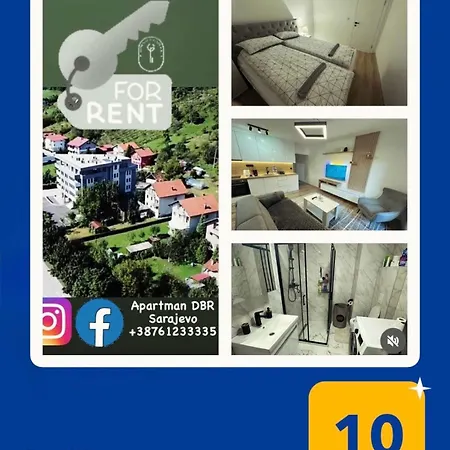 דירה Dbr -dobrinja Sarajevo-free Garage סראייבו