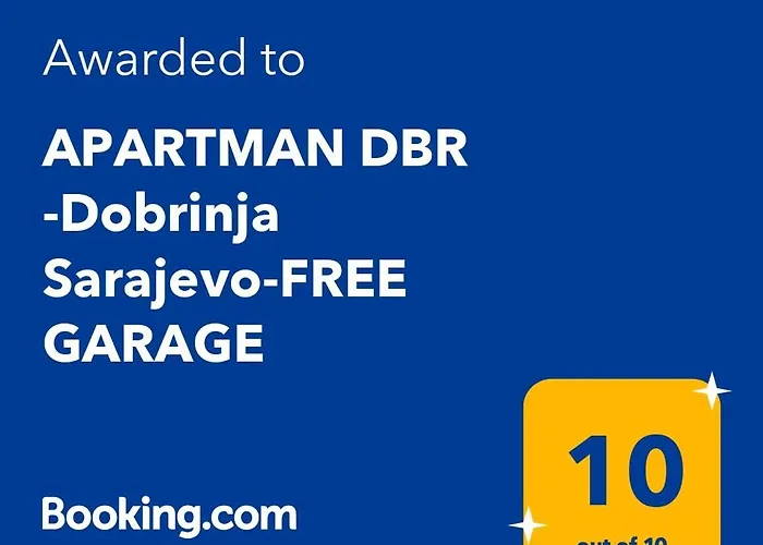 Dbr -dobrinja Sarajevo-free Garage 公寓