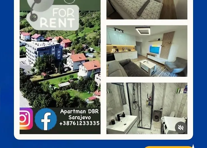 公寓 Dbr -dobrinja Sarajevo-free Garage 塞拉耶佛